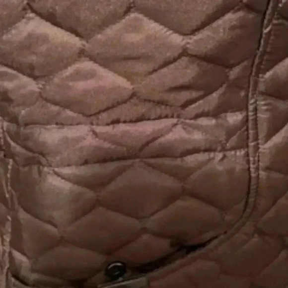 Weatherproof Quilted Brown Zip Front Vest Women’s Sz Small EUC - Picture 6 of 9